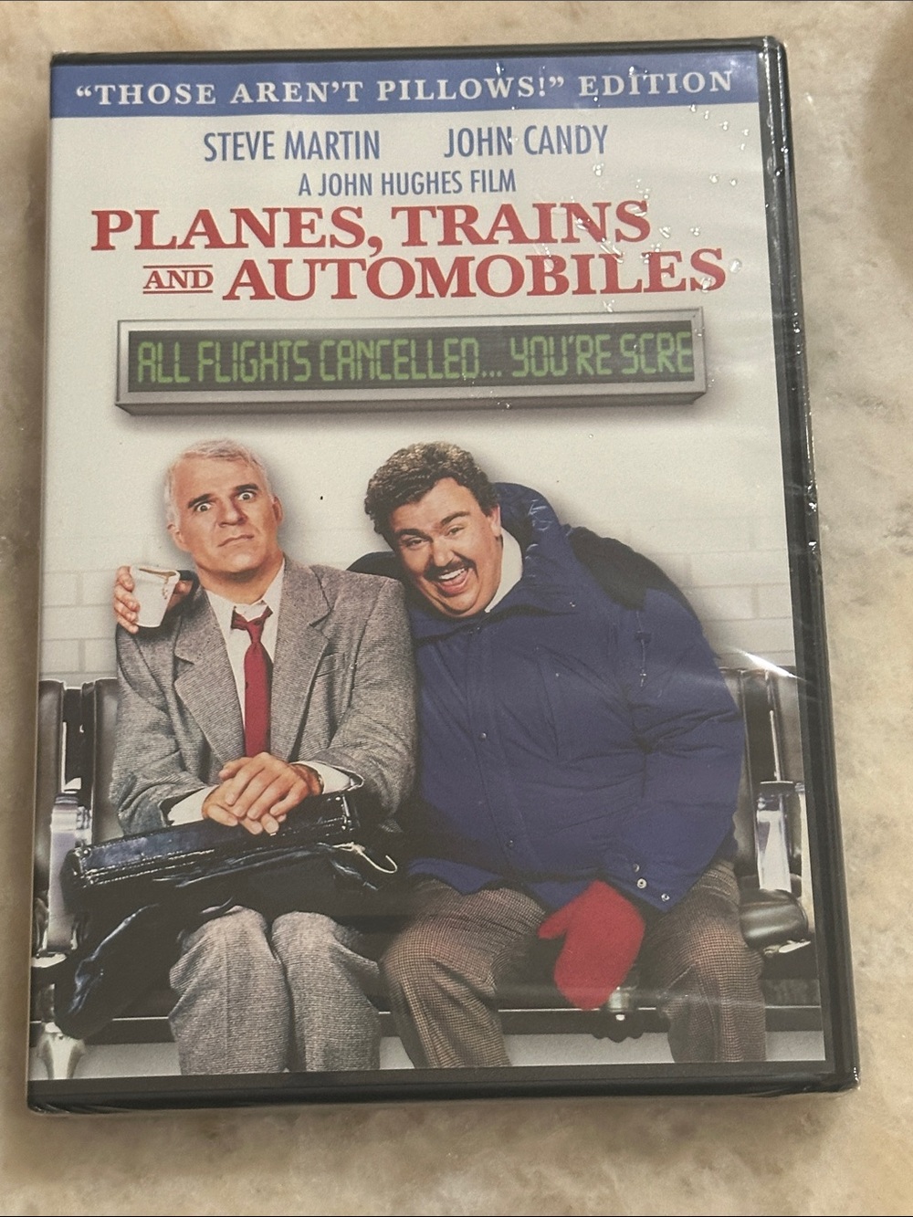Planes, Trains and Automobiles DVD - Steve Martin & John Candy - White Cover